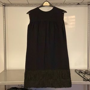 Black vintage “flapper girl” style dress